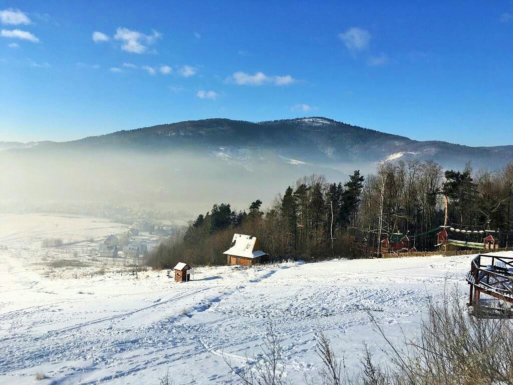 Hotel Willa Pod Skrzydlami Międzybrodzie Bialskie Exterior foto